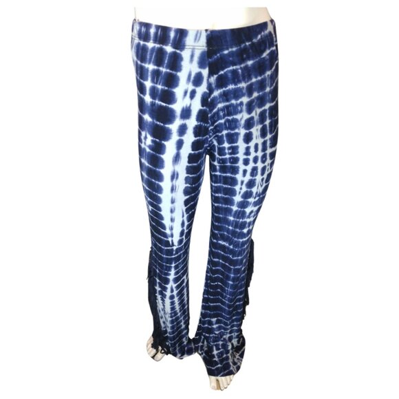 Women White Pleated Sheer Dress with lace trim - Picture 1 of 1